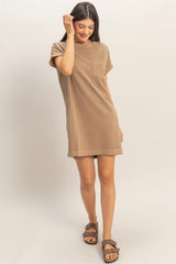Mocha T-Shirt Mini Dress