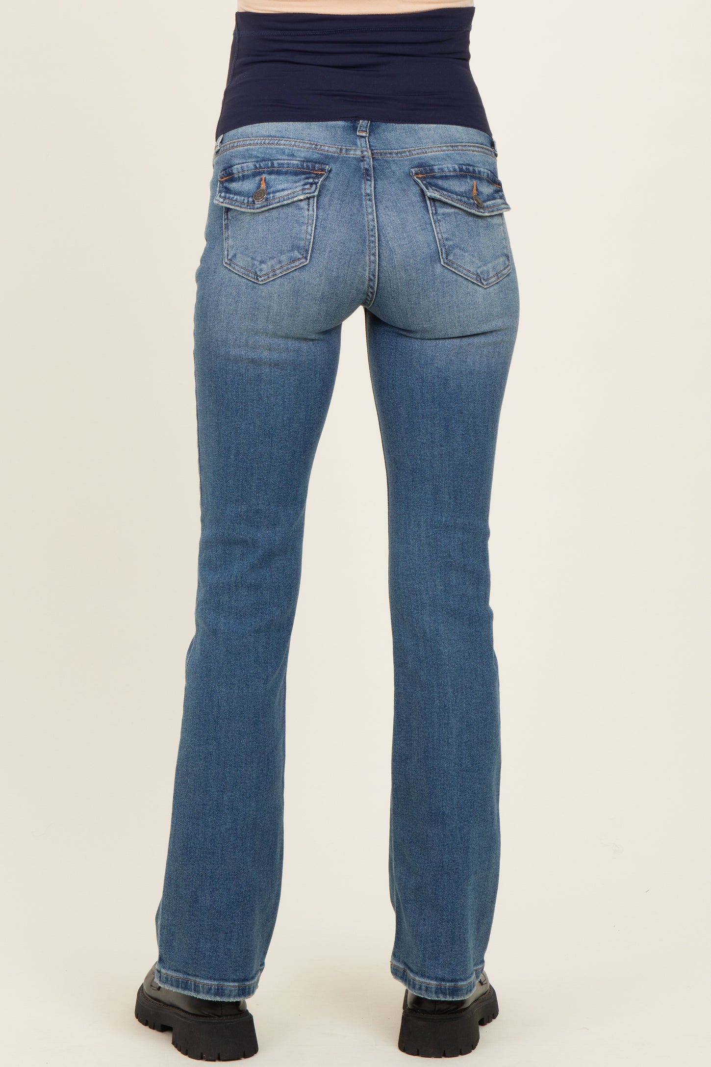 Medium Bootcut Maternity Jeans
