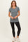 Olive Short Sleeve Nursing T-Shirt Top