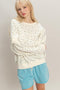 Blue Ditsy Floral Sweatshirt