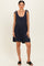 Navy Knot Strap Romper