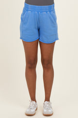 Aqua Mineral Wash Terry Maternity Short