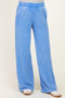 Aqua Mineral Wash Wide Leg Maternity Sweatpants