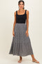 Black Floral Maxi Skirt