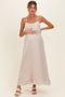 Papyrus Sleeveless Flower Belt Maxi Dress