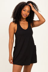 Black Active Racerback Skortsie