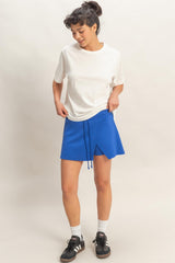 White Oversized Short Sleeve Crew Neck T-Shirt