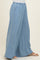 Light Denim Chambray Wide Leg Pants