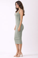 Sea Spray Notch Neckline Tank Dress