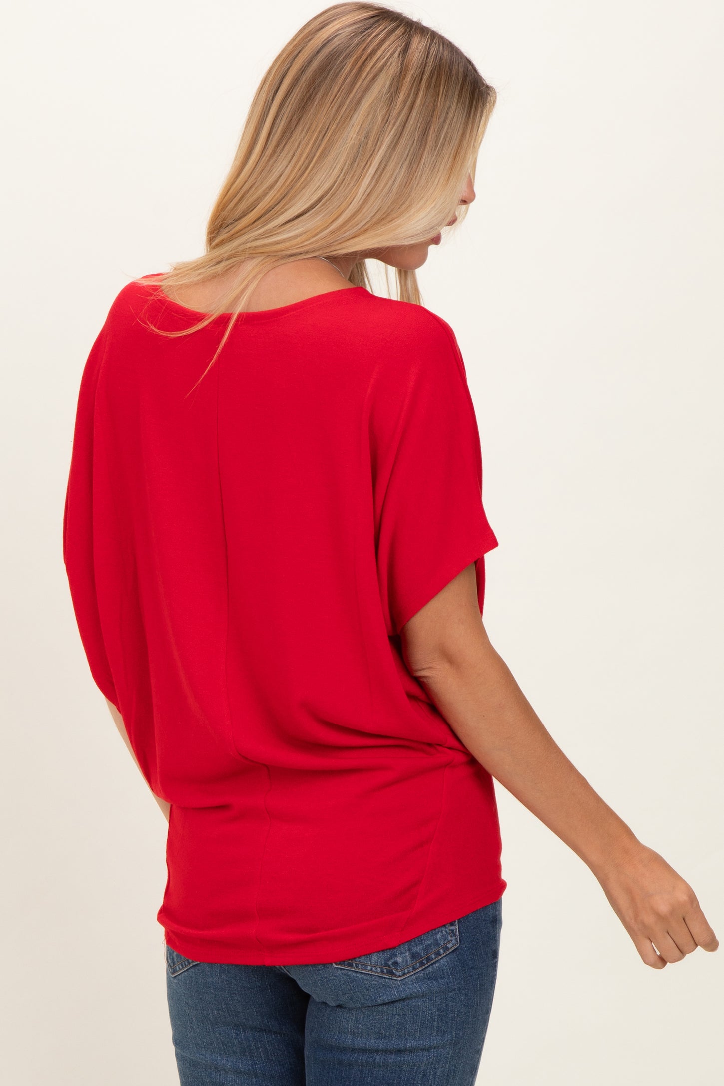 Ruby Dolman Sleeve Boat Neck Top