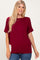 Cabernet Dolman Sleeve Boat Neck Top