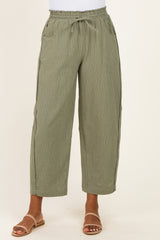 Sage Textured Pants