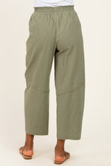 Sage Textured Pants