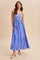 Capri Embroidered Smocked Maxi Dress