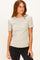 Sage Brushed Ribbed Knit Crewneck Tee