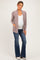 Taupe Mini Waffle Knit Maternity Sweater Cardigan