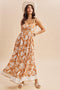 Amber Mixed Floral Sleeveless Maxi Dress