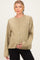 Olive Long Sleeve Crew Neck Maternity Cardigan