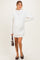 Ivory Chunky Waffle Knit Hooded Maternity Tunic Dress