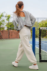 Bone Terry Drawstring Joggers