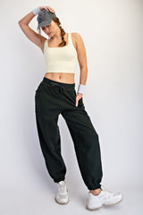 Regency Green Terry Drawstring Joggers