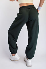 Regency Green Terry Drawstring Joggers