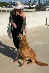 PinkBlush Black Ruched One Shoulder Maternity Dress