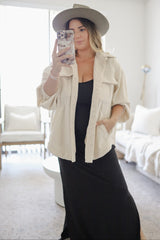 Black Ribbed Side Slit Maxi Dress