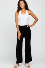 Black Sweater Knit Pants