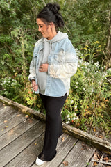 Black Maternity Yoga Pants