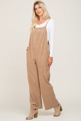 Taupe Corduroy Overalls
