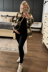 Black Sleeveless Maternity One Piece