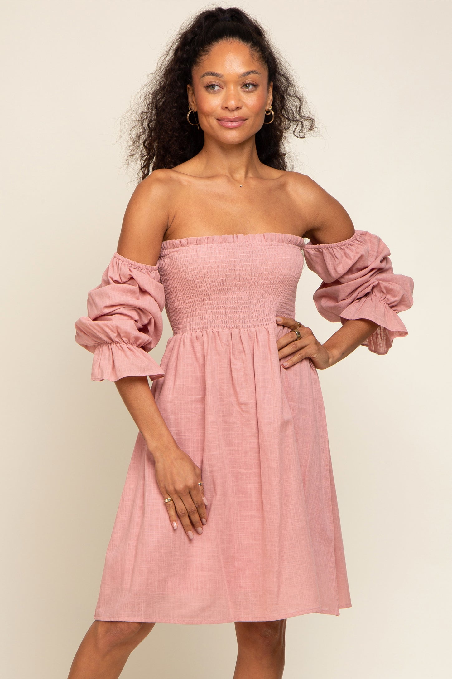 fitted lace wedding dress Momyknows Pink Off Shoulder Bandeau Pleated Bodycon Puff Sleeve Evening Gown Baby fitted lace wedding dress Momyknows Pink Off Shoulder Bandeau Pleated Bodycon Puff Sleeve Evening Gown Baby