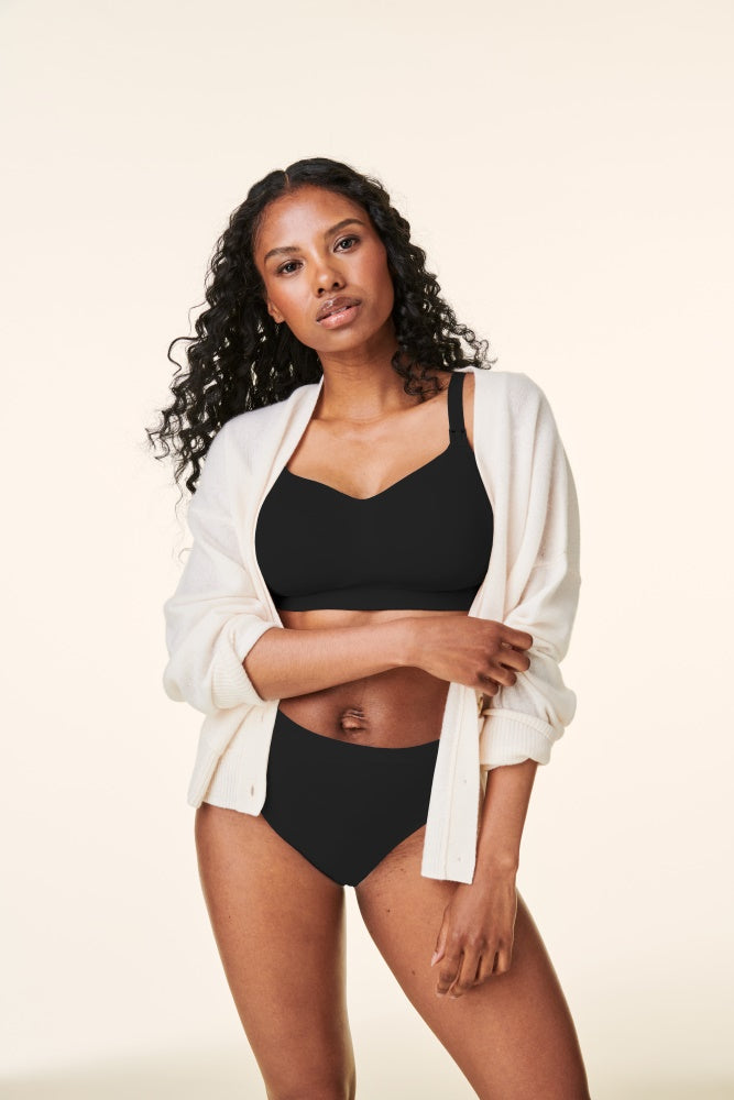 Bravado Black Intrigue Balconette Maternity & Nursing Bra