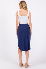 Light Navy Blue Skirt