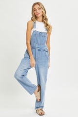 Blue Denim Front Pocket Overall