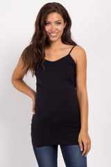 Black Soft Slimming Maternity Cami