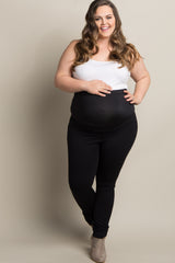 PinkBlush Black Basic Skinny Plus Maternity Jegging