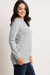 Heather Grey Basic Sweater