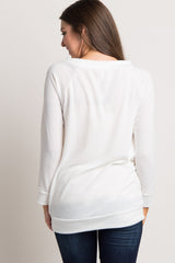 Ivory Basic Sweater