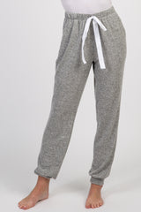 Heather Grey Drawstring Pajama Pants