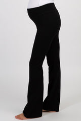 Black Basic Maternity Lounge Pants