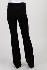 Black Basic Maternity Lounge Pants