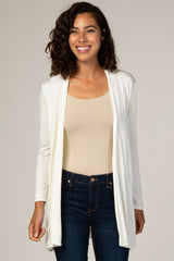 PinkBlush White Basic Cardigan