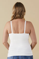 White Bravado Designs Classic Nursing Cami