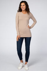 Mocha Long Sleeve Top