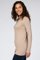 Mocha Long Sleeve Top