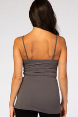 Grey Solid Cami