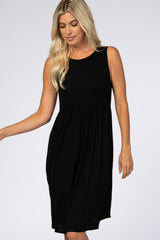 Black Sleeveless Dress