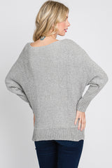 Light Olive Chenille Boatneck Sweater